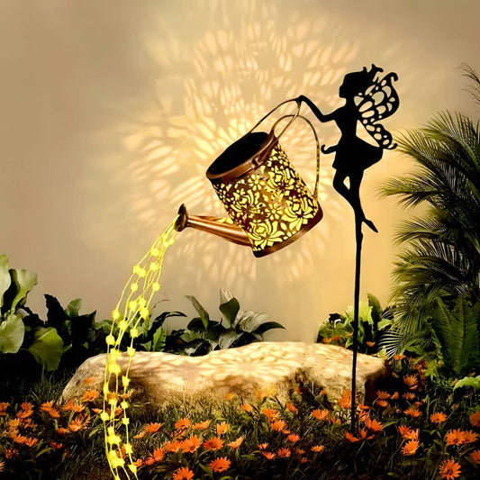 Colorful Garden Pendant Light, Outdoor Fairy Lamp Decor - Ortekor