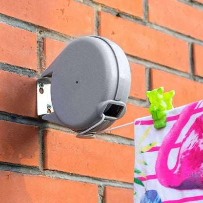 Tendedero plegable que ahorra espacio con giro de 360 grados
