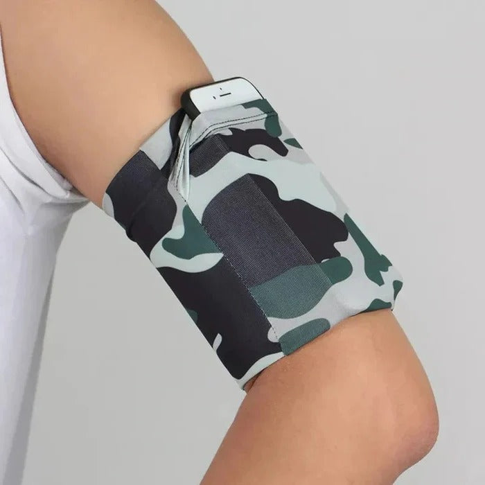 Soporte de brazo para teléfono deportivo para gimnasio y running