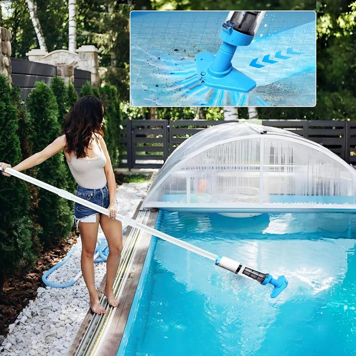 Limpiafondos de piscina portátil inalámbrico