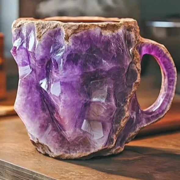 Taza de cristal delicada para café o té caliente