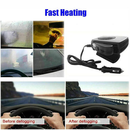 Calentador compacto de 12 V para coche, ideal para el invierno