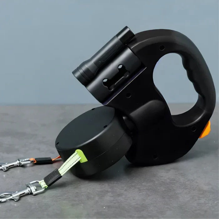 Dual Dog LED Flashing Leash - Ortekor