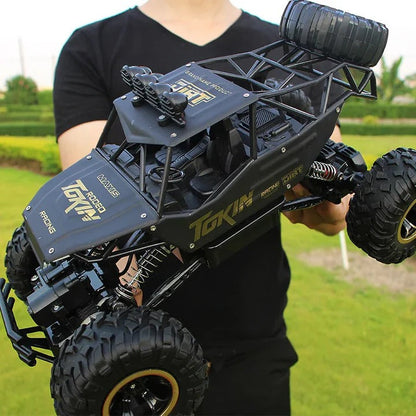 Camión monstruo RC resistente para niños