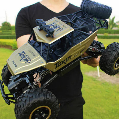 Camión monstruo RC resistente para niños