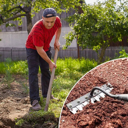 Herramienta Rastrillo de Jardín para Hojas de Exterior