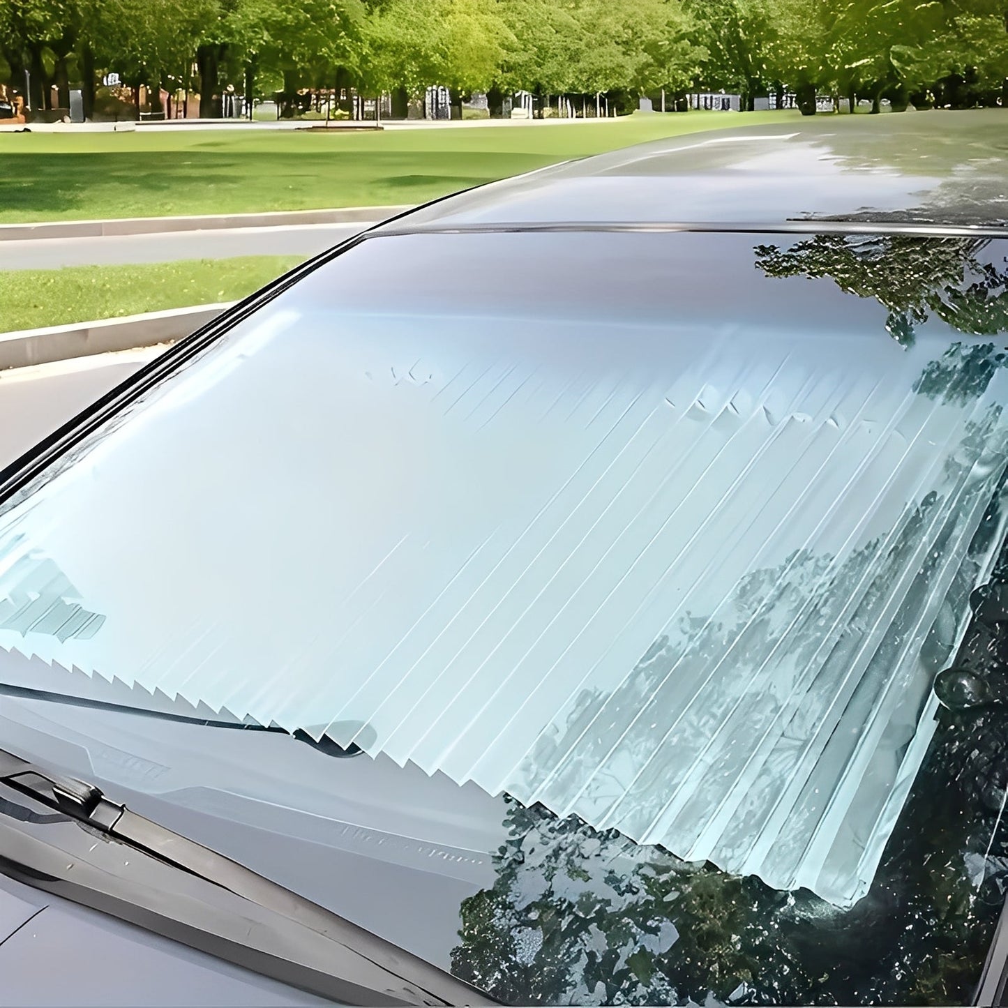 Cortinilla parasol para coche que bloquea los rayos del sol