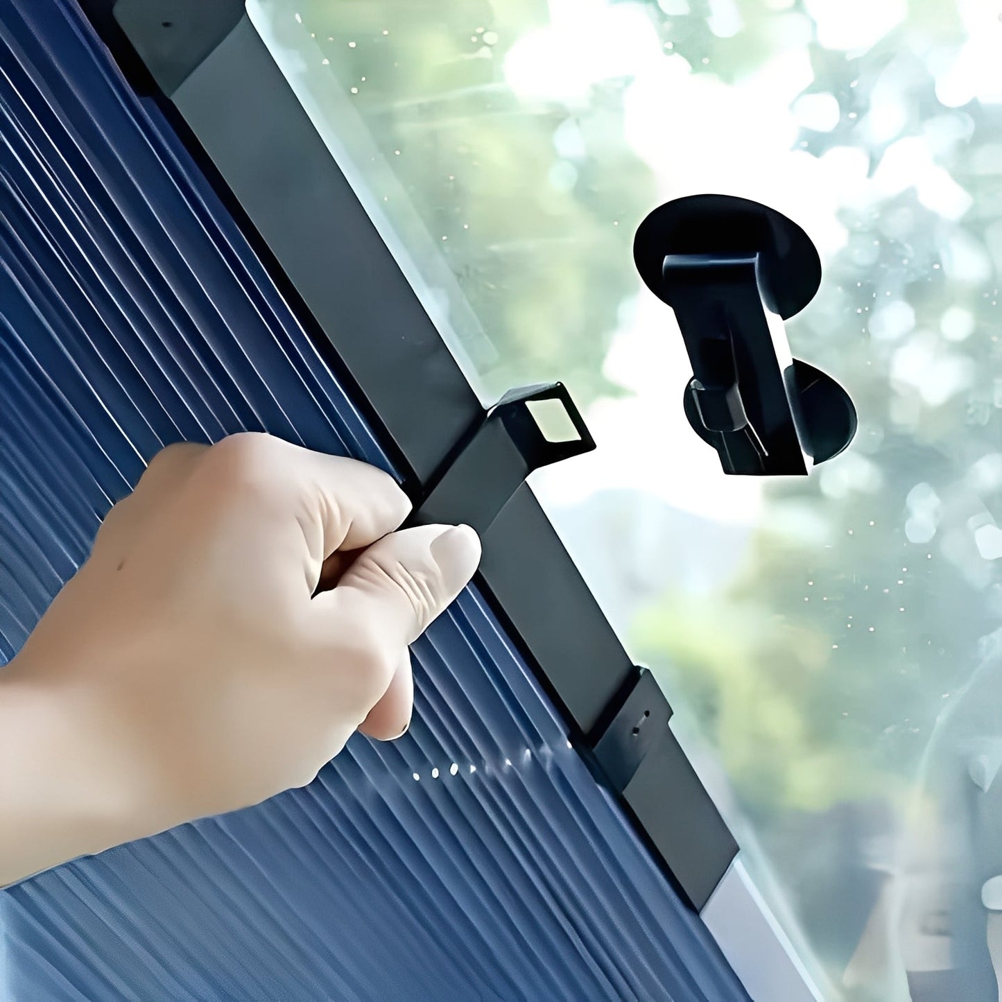 Cortinilla parasol para coche que bloquea los rayos del sol
