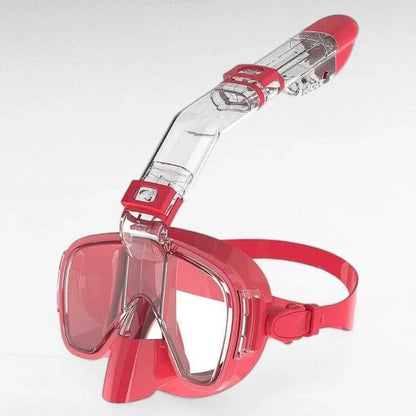 Máscara de buceo/snorkel con cierre superior estanco