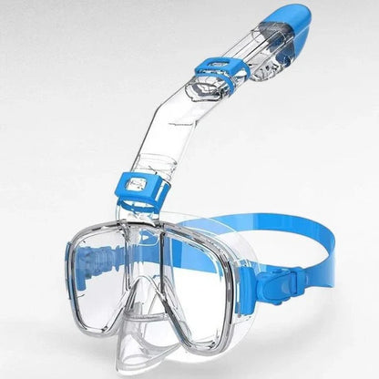 Máscara de buceo/snorkel con cierre superior estanco