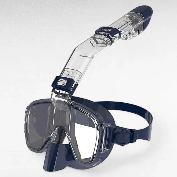 Máscara de buceo/snorkel con cierre superior estanco