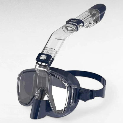 Máscara de buceo/snorkel con cierre superior estanco