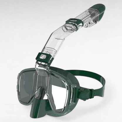 Máscara de buceo/snorkel con cierre superior estanco