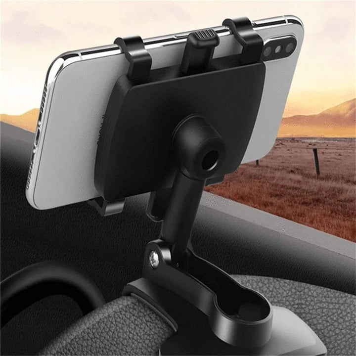 Soporte de teléfono para coche con sujeción ajustable