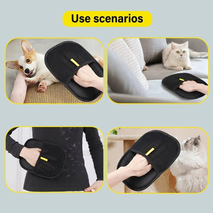 2 cepillos quitapelos para mascotas