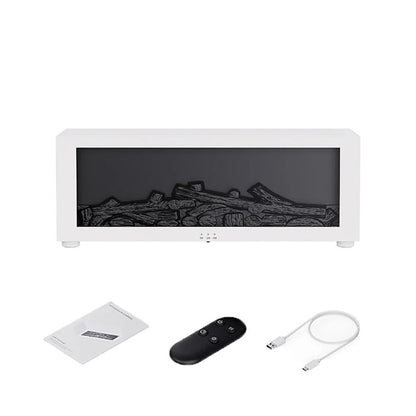 Difusor de aroma compacto con efecto vela LED