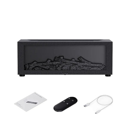 Difusor de aroma compacto con efecto vela LED