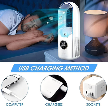 Ventilador de aire personal, compacto y silencioso