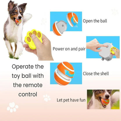 Divertido juguete interactivo para mascotas con movimiento