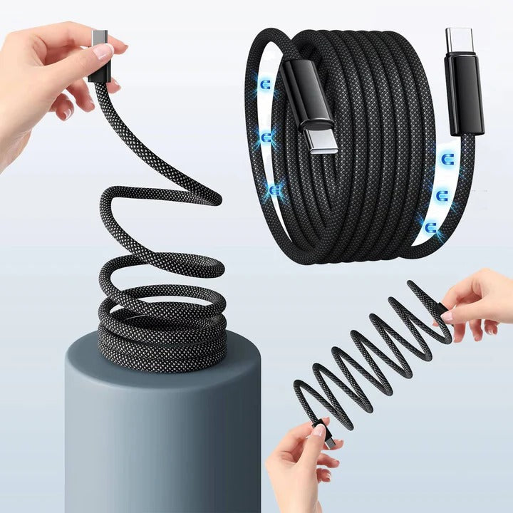 Cable de carga rápida trenzado duradero