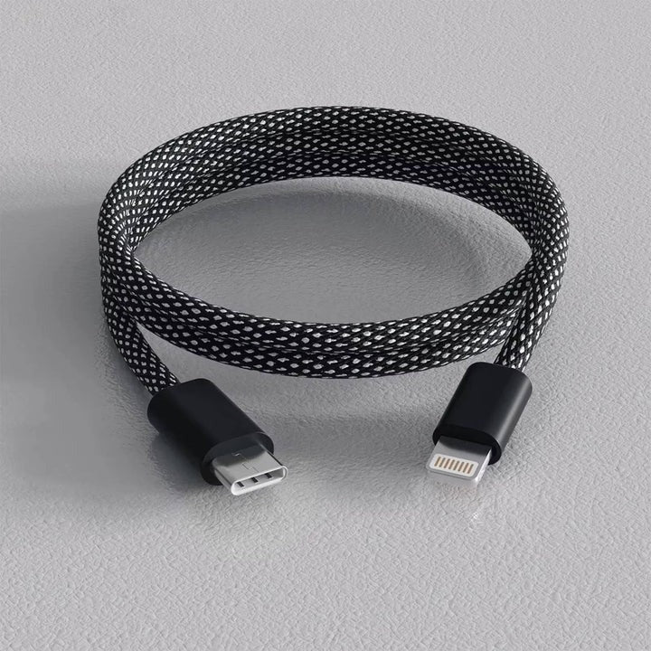Cable de carga rápida trenzado duradero