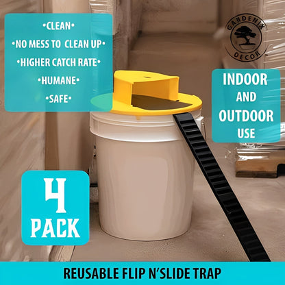 Kit de trampas para ratones humanitarias, 4 unidades