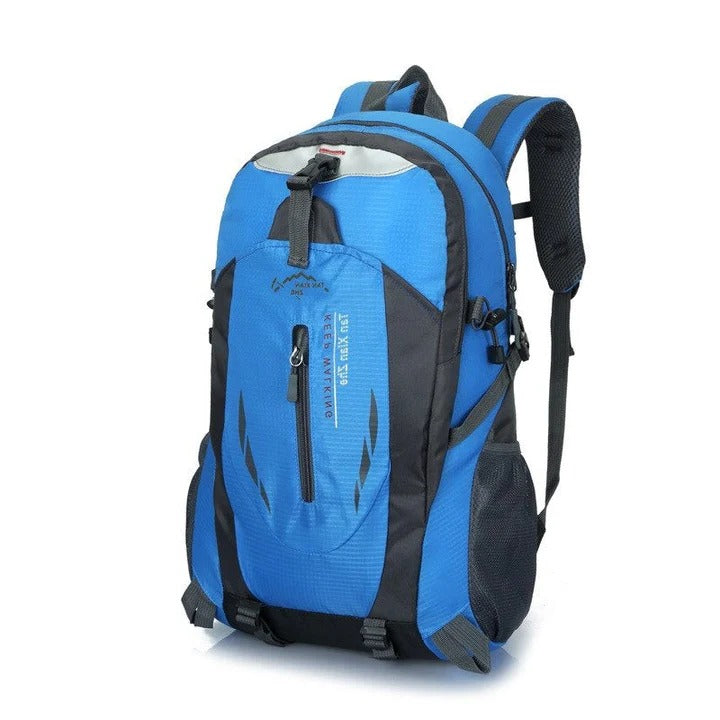 Mochila de senderismo espaciosa con múltiples bolsillos
