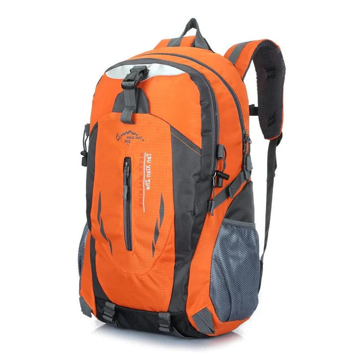 Mochila de senderismo espaciosa con múltiples bolsillos