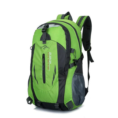 Mochila de senderismo espaciosa con múltiples bolsillos
