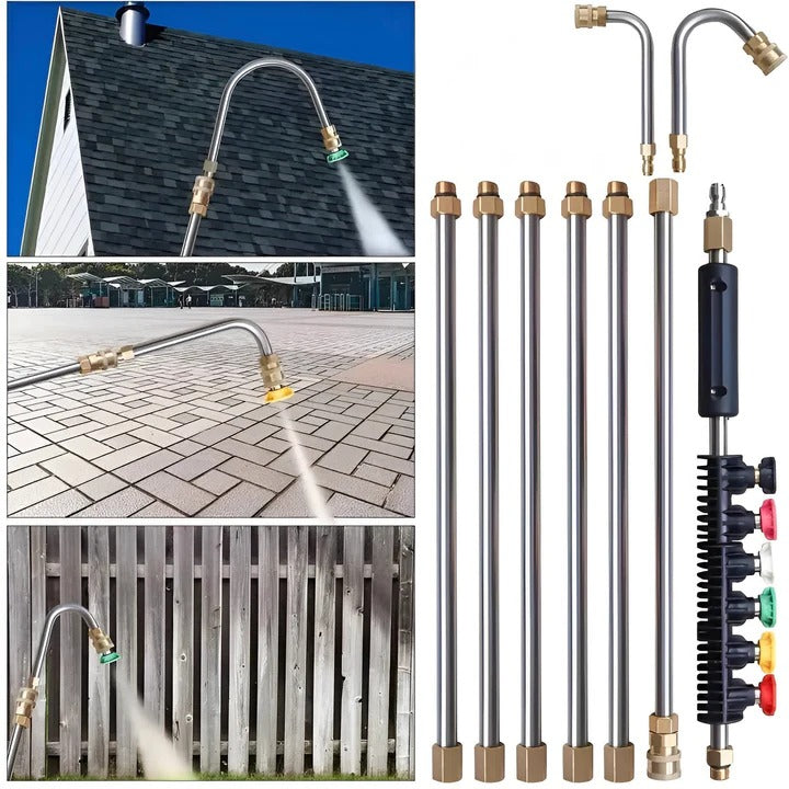 Lanza de extensión larga para hidrolimpiadora