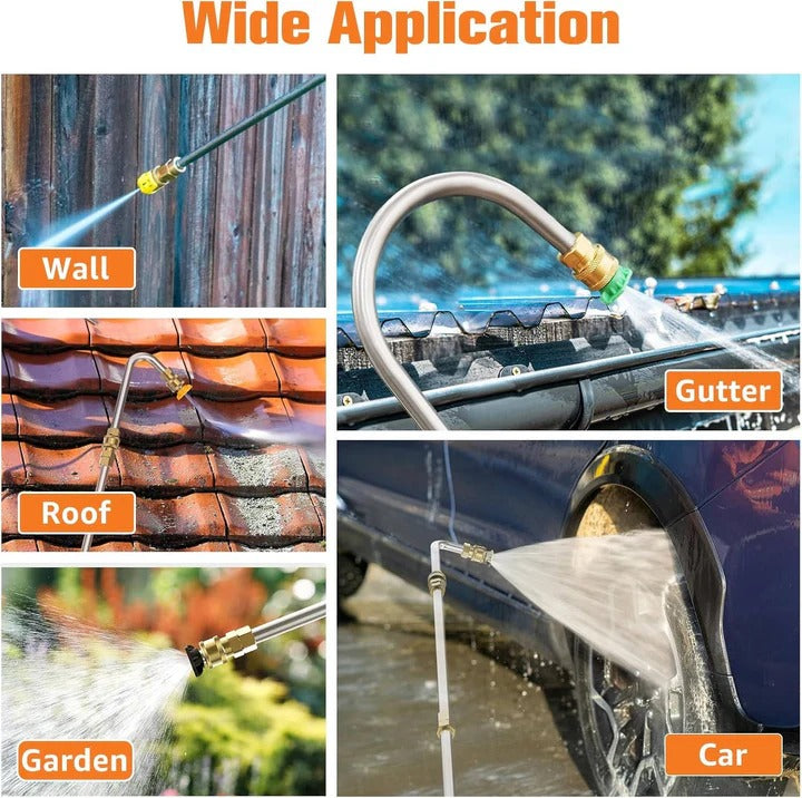 Lanza de extensión larga para hidrolimpiadora