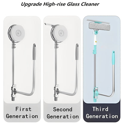 Herramienta de cepillo extensible para limpiar ventanas