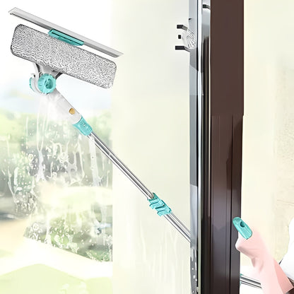 Herramienta de cepillo extensible para limpiar ventanas
