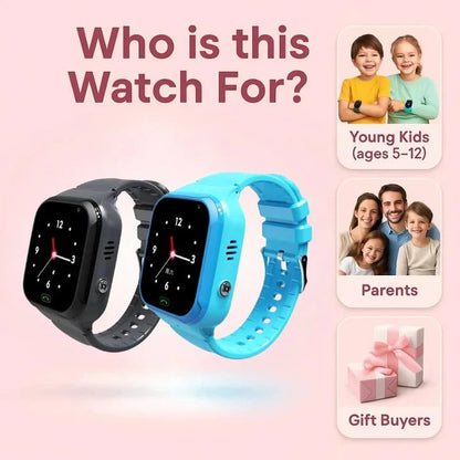 Teléfono reloj inteligente con GPS para niños