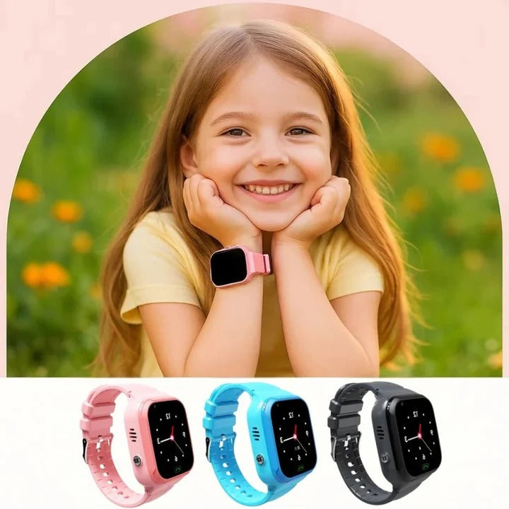 Teléfono reloj inteligente con GPS para niños