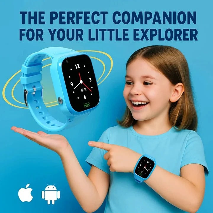 Teléfono reloj inteligente con GPS para niños