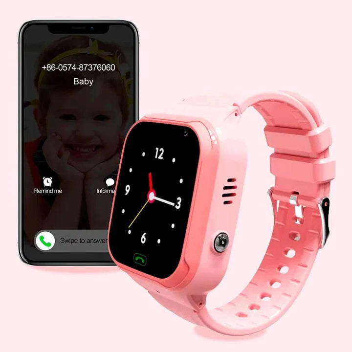 Teléfono reloj inteligente con GPS para niños