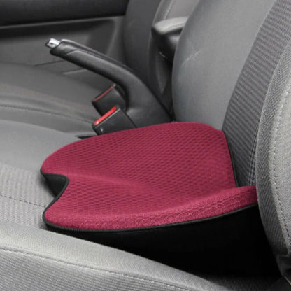 Cómodo cojín para asiento de coche con espuma viscoelástica