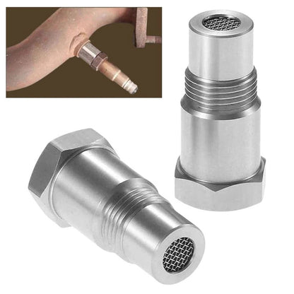 Adaptador universal de acero inoxidable M18x1.5 para sensor de oxígeno de coche