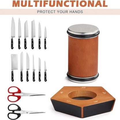 Afilador de Cuchillos de Rueda de Diamante Easy Sharpen