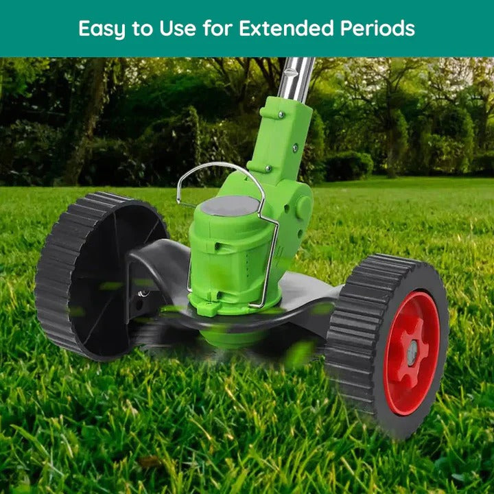 Recortadora de césped recargable portátil con mango extensible
