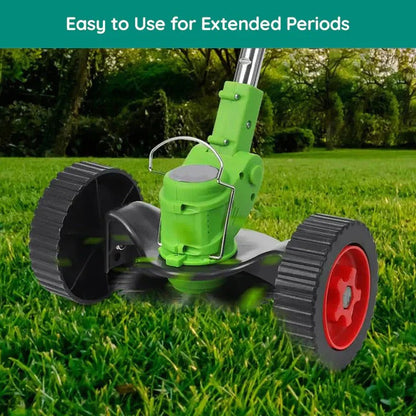 Recortadora de césped recargable portátil con mango extensible