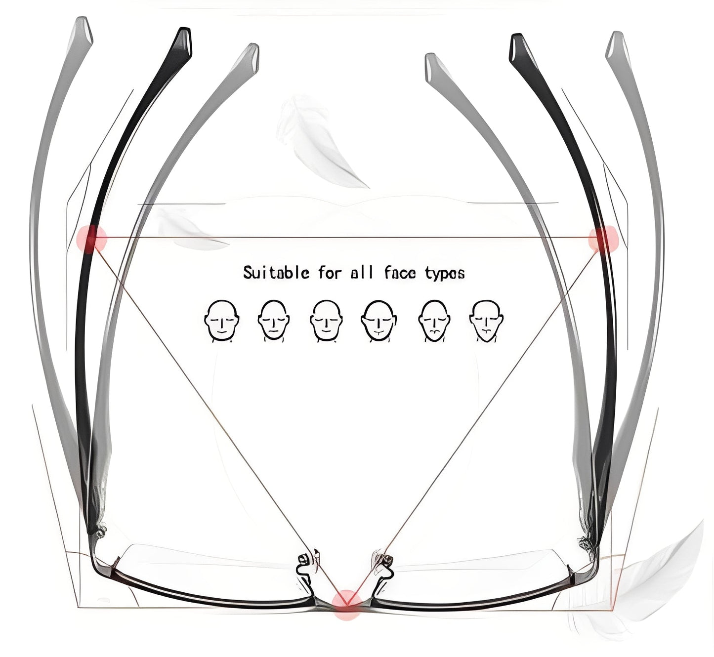 Gafas de sol avanzadas con lentes polarizadas