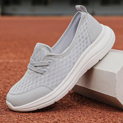 Zapatillas de cuña transpirables para mujer