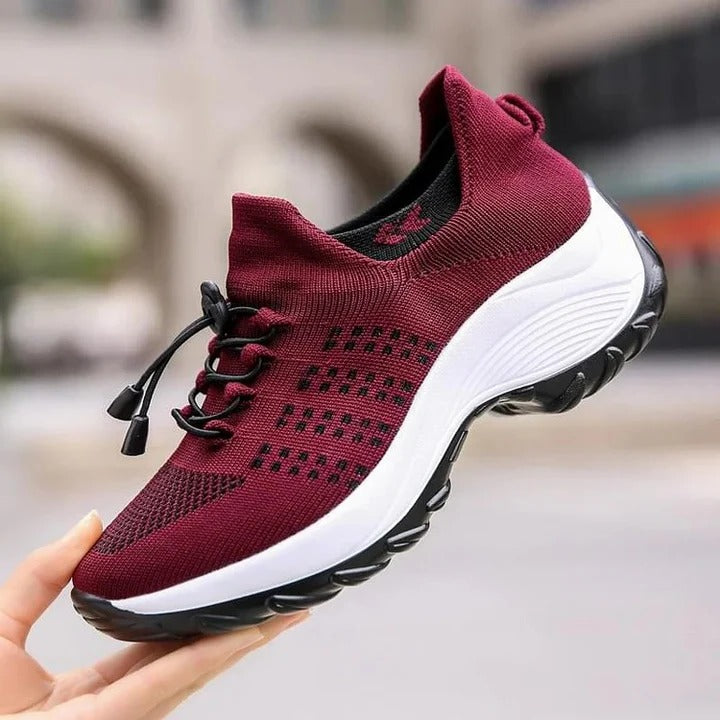 Zapatillas de running cómodas con puntera ancha