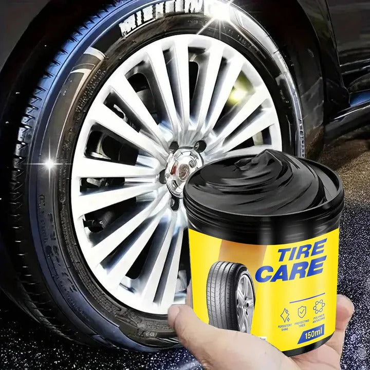 Easy Tire Shine Cleaning Kit with Foam Applicator - Ortekor