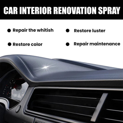 Kit de spray eficaz para limpiar el salpicadero del coche