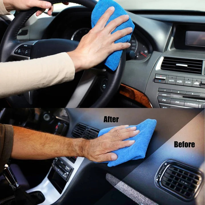 Kit de spray eficaz para limpiar el salpicadero del coche