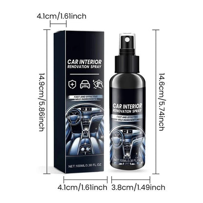 Kit de spray eficaz para limpiar el salpicadero del coche