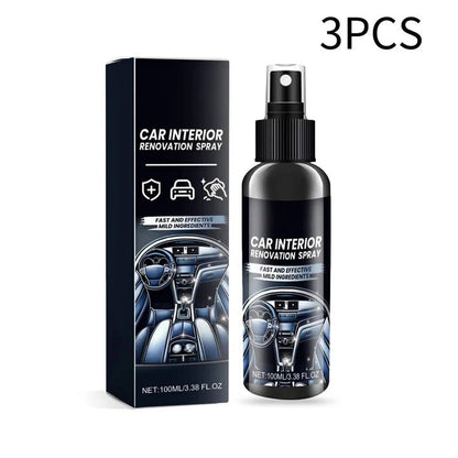 Kit de spray eficaz para limpiar el salpicadero del coche